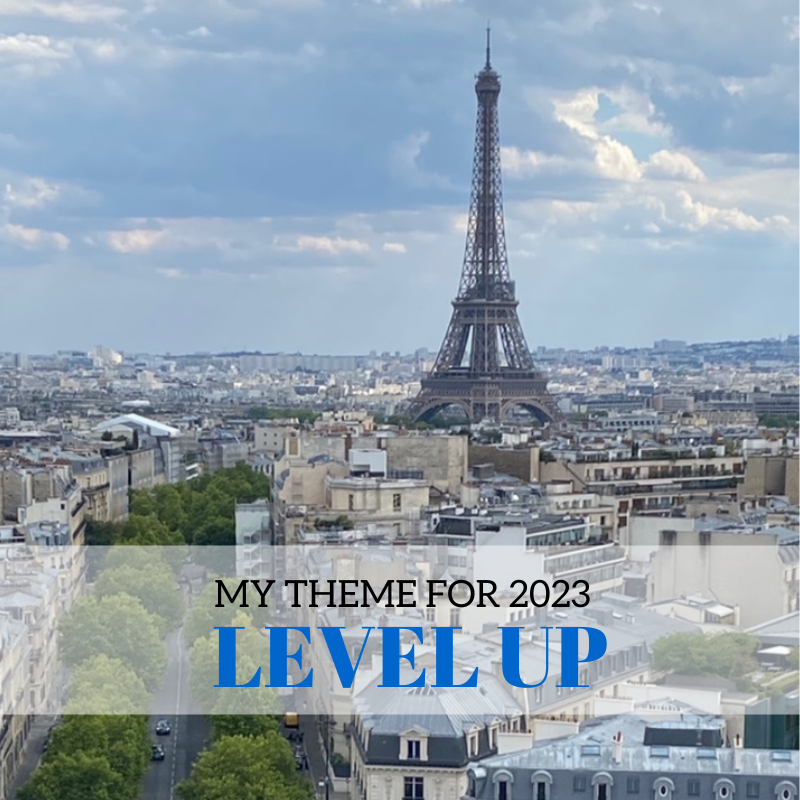 my theme for 2023- level up